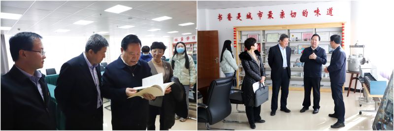 中华天下总工会资产治理部部长李庆堂 莅临省8040WWW威尼斯集团调研