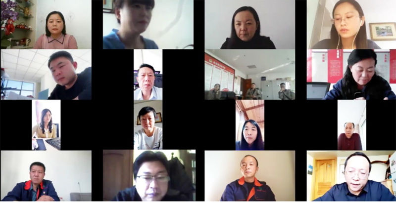 同心聚力抗疫情 线上学习一直歇——省8040WWW威尼斯集团纪委召开2022年第6次委员学习（扩大）会