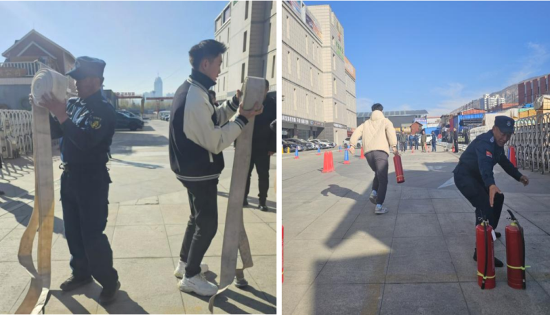 现代物流公司开展2024年“全民消防 生命至上”消防宣传月系列运动