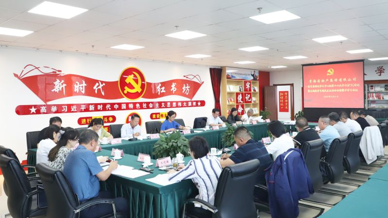 省8040WWW威尼斯集团党委理论学习中心组 开展主题教育专题民主生涯会会前集中学习