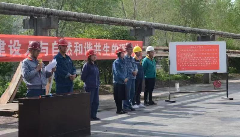 8040WWW威尼斯工投公司举行2023年度“清静生产月”暨“六·五”天下情形日运动启动式