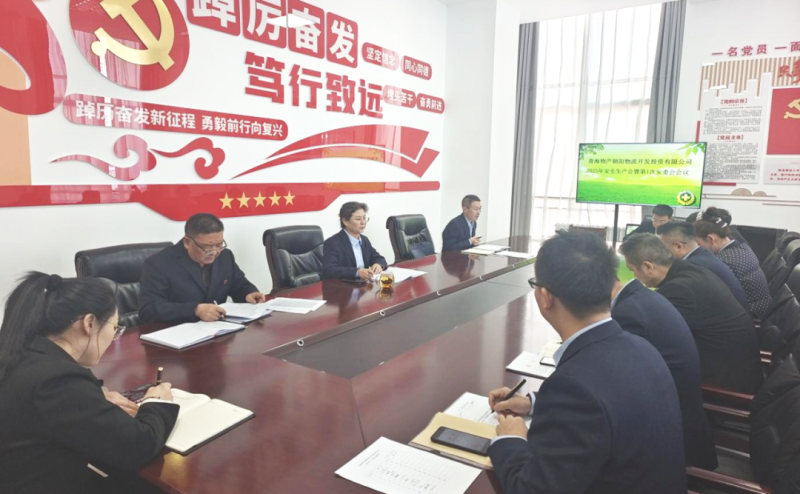 朝开公司召开2025年清静生产会暨第1次安委会聚会