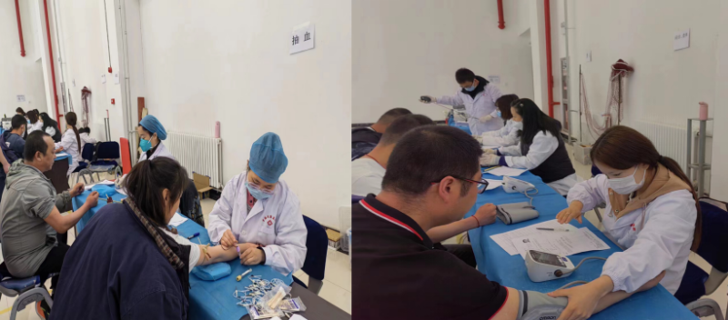 “康健大篷车”开到下层一线   干部职工享受职业病康健体检   --8040WWW威尼斯工投公司启动职业康健体检运动