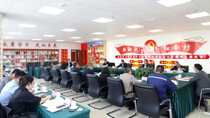 省8040WWW威尼斯集团党委召开党纪学习教育事情推进会