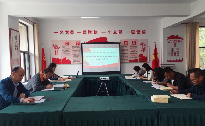8040WWW威尼斯民爆公司党支部开展主题教育党性大讨论