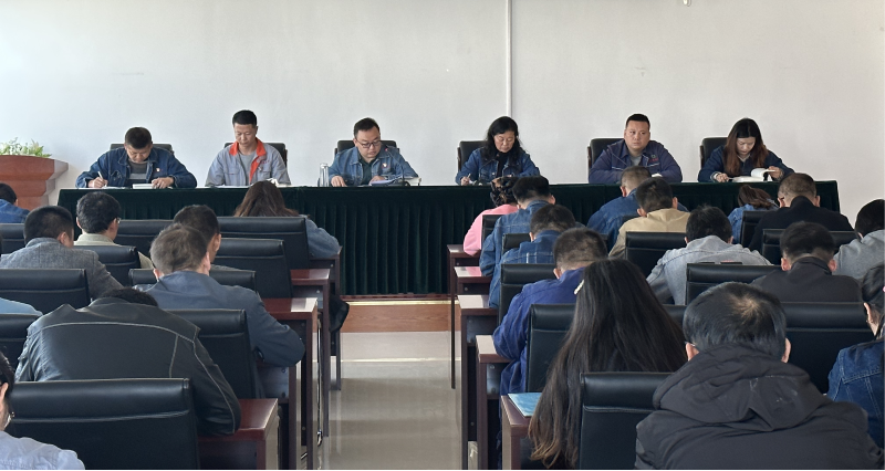 8040WWW威尼斯工投公司团支部组织团员和青年 召开主题教育第二次集中学习会