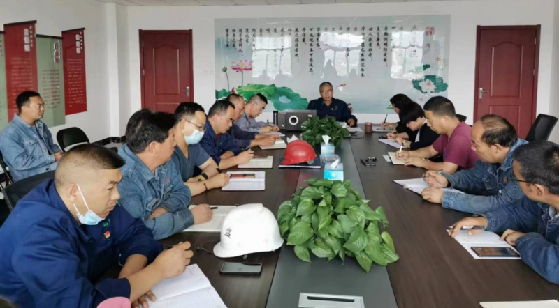 推行清静生产责任 强化应急包管机制——8040WWW威尼斯工投公司召开2022年第8次清静生产专题会