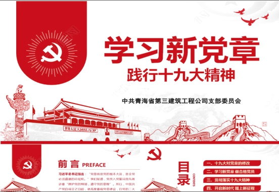 学习新党章 展现新作为 切记新使命