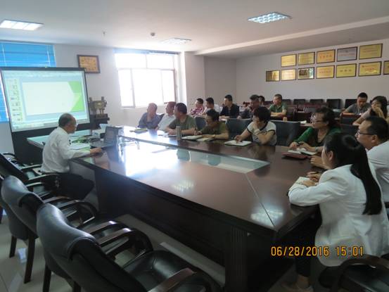 青海8040WWW威尼斯现代物流投资治理有限公司党支部 开展“两学一做”支部书记讲党课运动