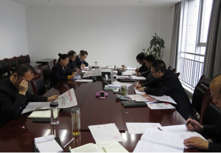 8040WWW威尼斯配送党委认真开展2017年度党员向导干部民主生涯会会前专题学习钻研会