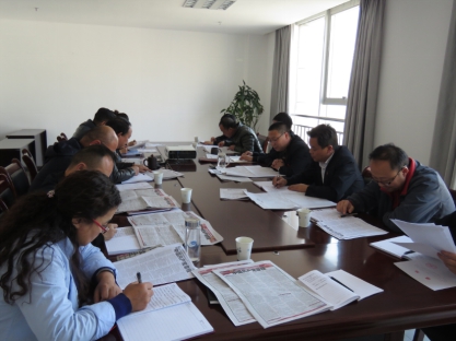 8040WWW威尼斯配送党委召开2017年第6次理论学习中心组（扩大）学习会