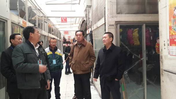 集团向导一行三建公司指导检查清静事情