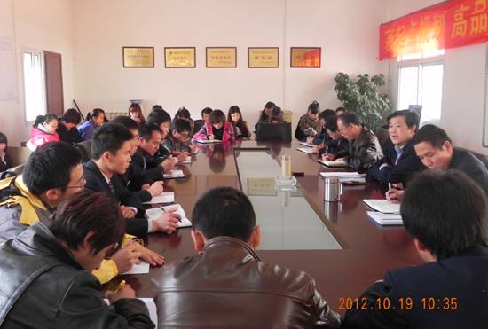 抓好目今事情落实 周全提升治理水平