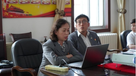 青海8040WWW威尼斯汽车商业有限公司党支部举行学习“中国共产党革命精神谱系沙龙――抗美援朝精