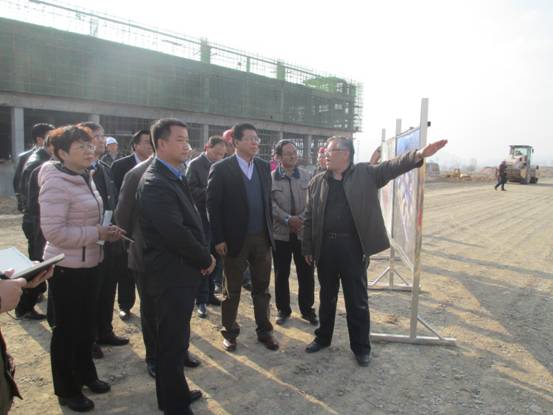 王黎明副省长再次莅临青海曹家堡保税物流中心工地检查指导事情