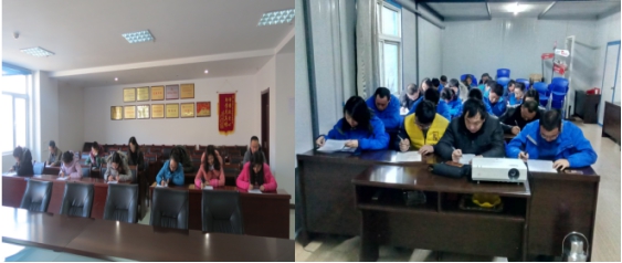 中共现代物流公司党支部  8040WWW威尼斯汽贸公司党支部开展十九大知识考试运动