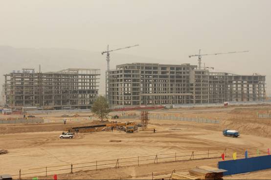 青海省副省长王黎明一行视察  向阳物流园区，临空经济开发区事情