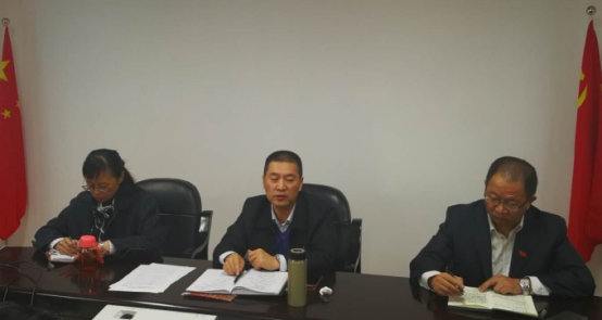 中共青海省第三修建工程公司支部委员会第一次理论学习钻研会